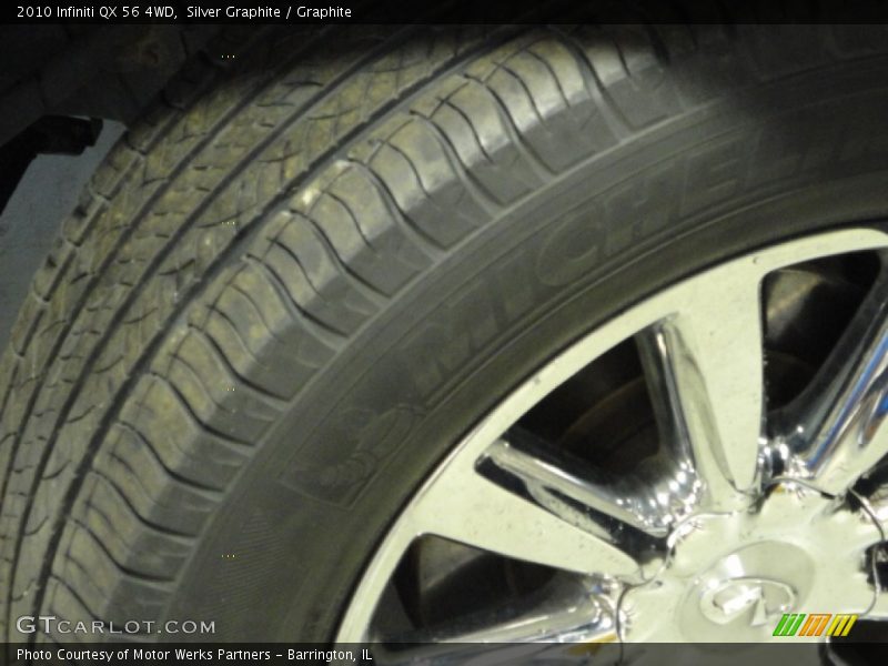 Silver Graphite / Graphite 2010 Infiniti QX 56 4WD