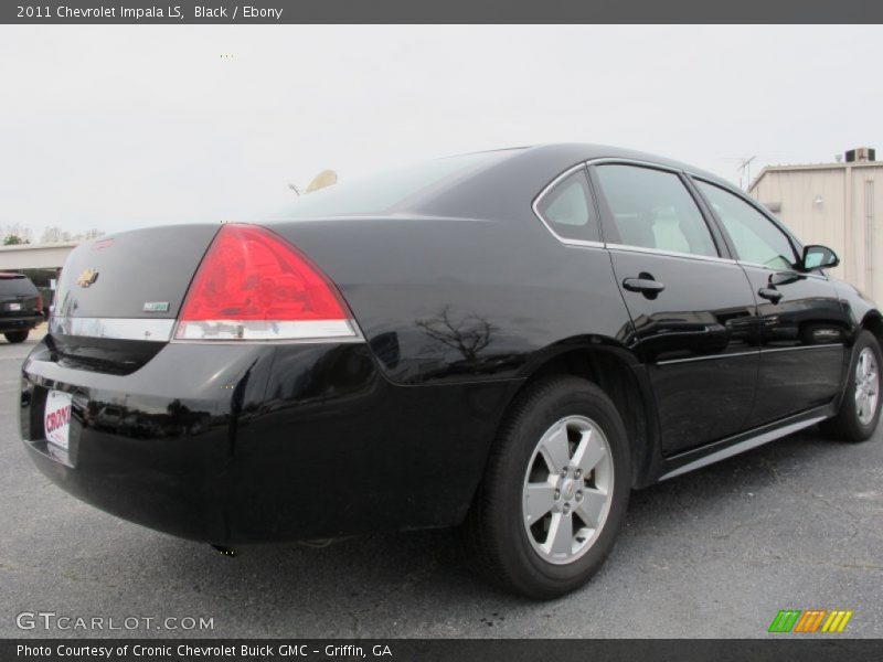 Black / Ebony 2011 Chevrolet Impala LS