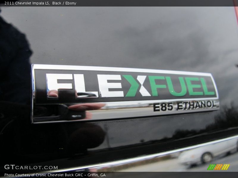 Black / Ebony 2011 Chevrolet Impala LS
