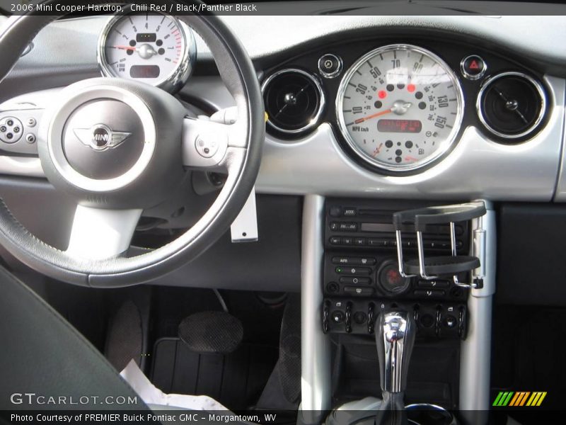 Chili Red / Black/Panther Black 2006 Mini Cooper Hardtop