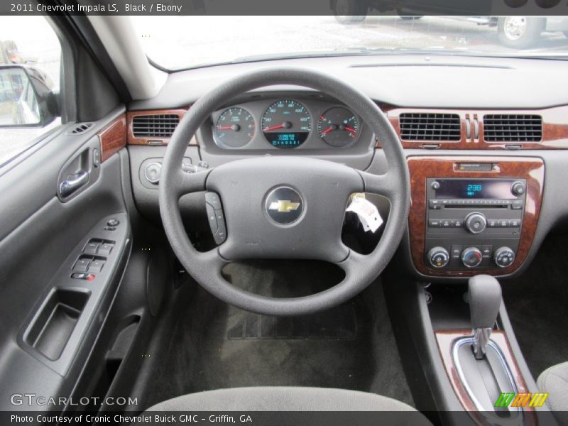 Black / Ebony 2011 Chevrolet Impala LS
