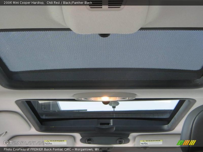 Chili Red / Black/Panther Black 2006 Mini Cooper Hardtop