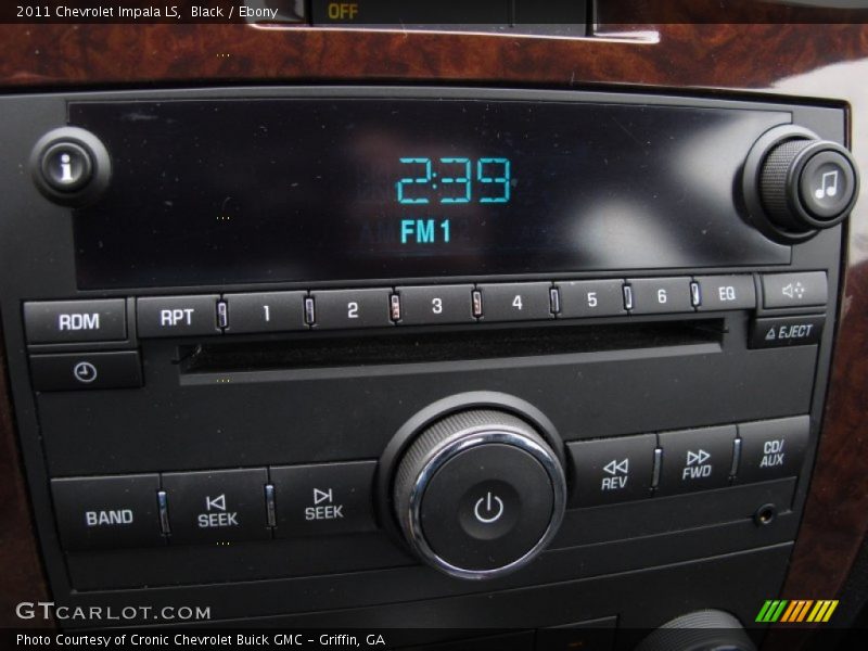 Black / Ebony 2011 Chevrolet Impala LS