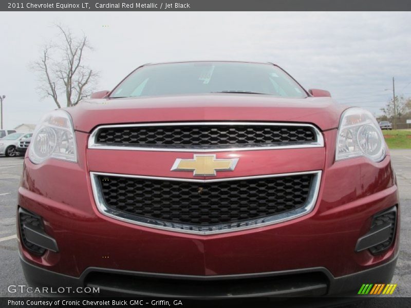 Cardinal Red Metallic / Jet Black 2011 Chevrolet Equinox LT