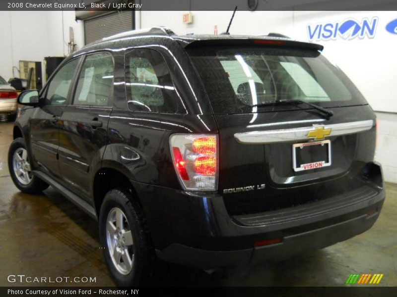 Black / Light Gray 2008 Chevrolet Equinox LS