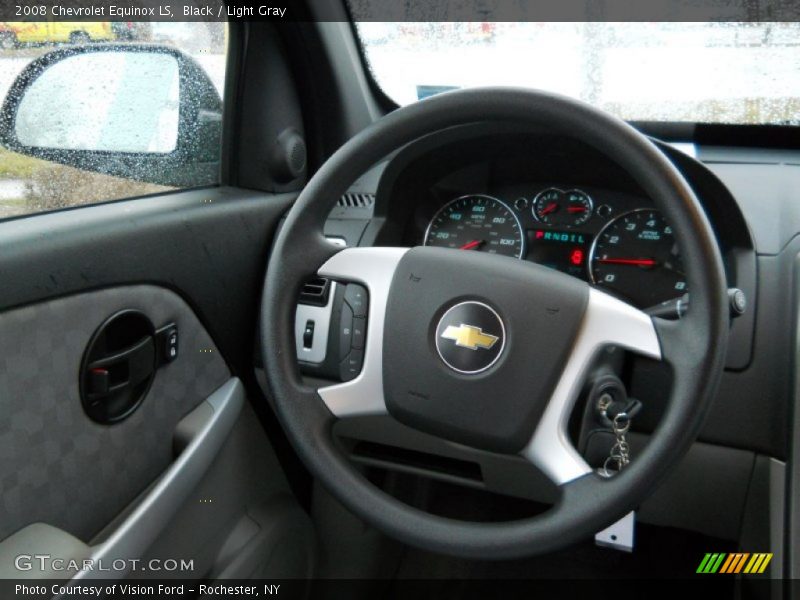 Black / Light Gray 2008 Chevrolet Equinox LS