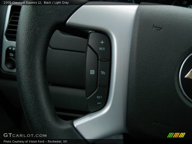 Black / Light Gray 2008 Chevrolet Equinox LS