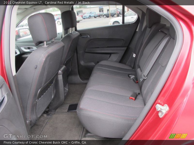 Cardinal Red Metallic / Jet Black 2011 Chevrolet Equinox LT