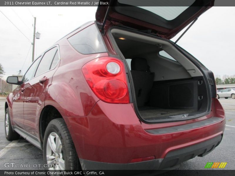 Cardinal Red Metallic / Jet Black 2011 Chevrolet Equinox LT