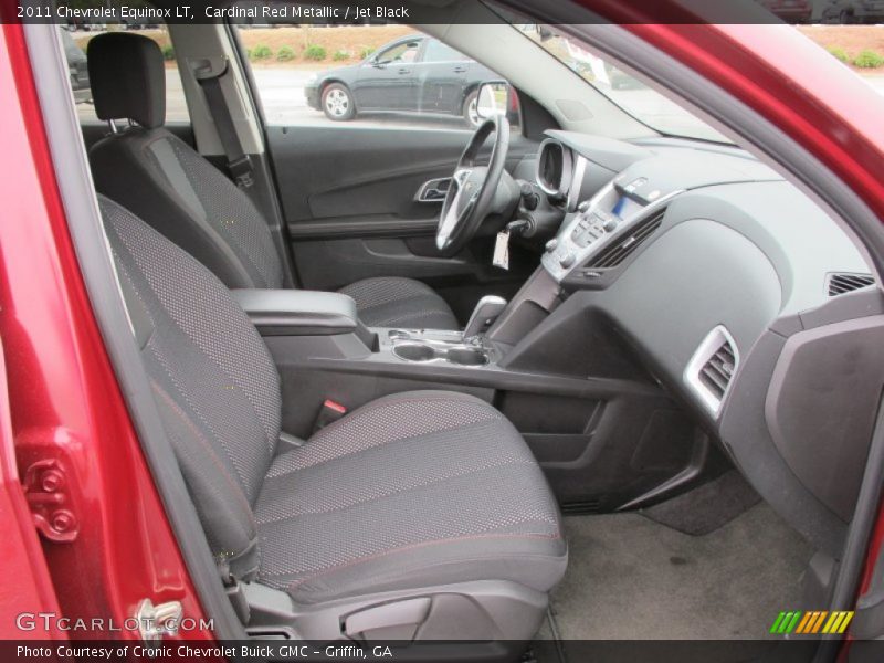 Cardinal Red Metallic / Jet Black 2011 Chevrolet Equinox LT