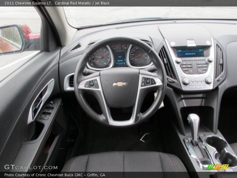 Cardinal Red Metallic / Jet Black 2011 Chevrolet Equinox LT