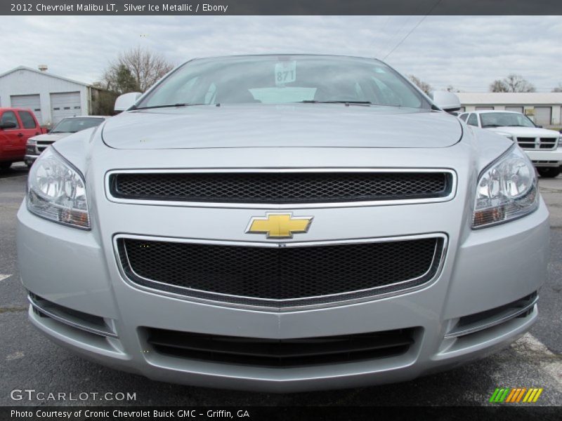 Silver Ice Metallic / Ebony 2012 Chevrolet Malibu LT