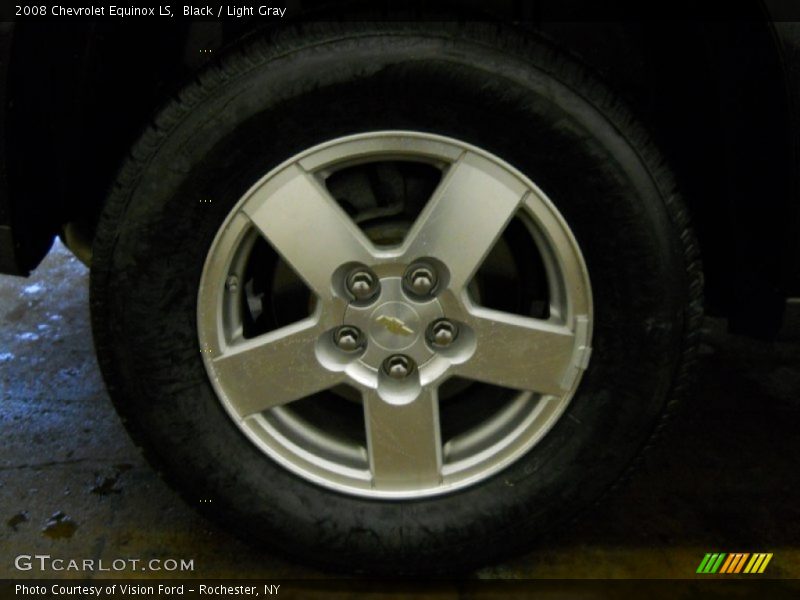 Black / Light Gray 2008 Chevrolet Equinox LS