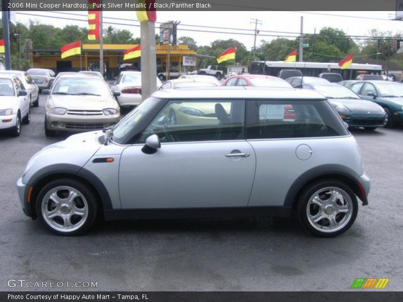 Pure Silver Metallic / Black/Panther Black 2006 Mini Cooper Hardtop