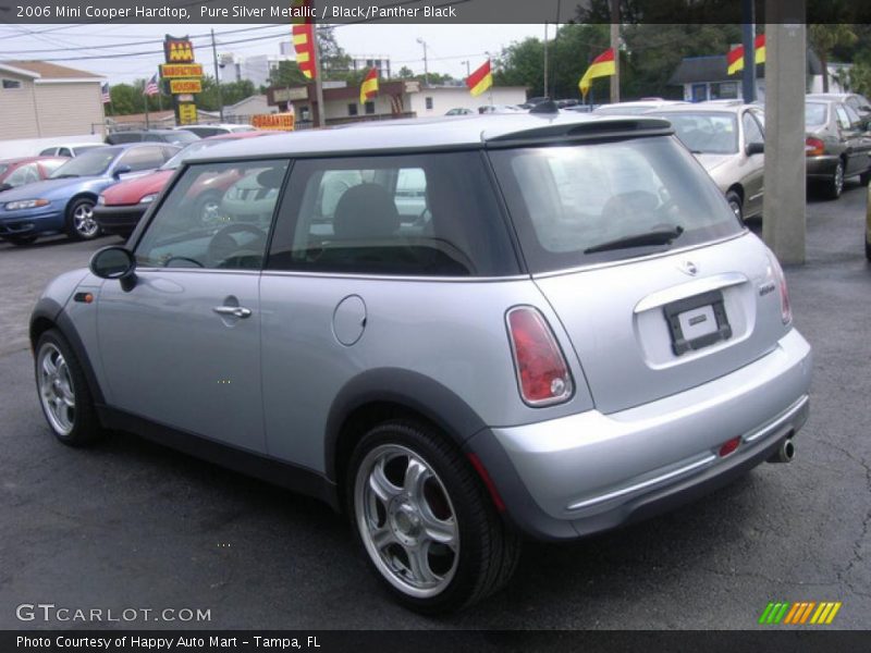 Pure Silver Metallic / Black/Panther Black 2006 Mini Cooper Hardtop
