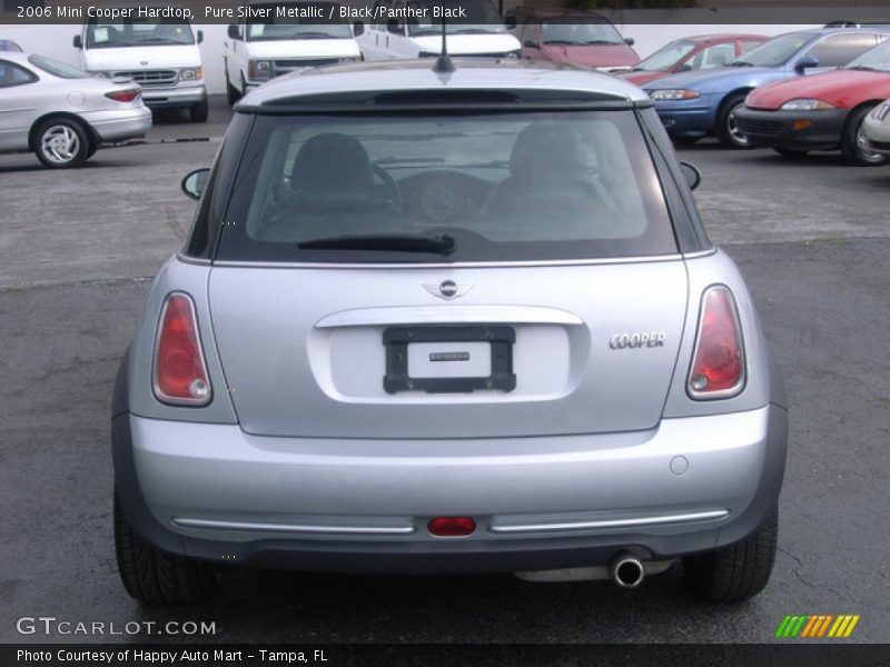 Pure Silver Metallic / Black/Panther Black 2006 Mini Cooper Hardtop