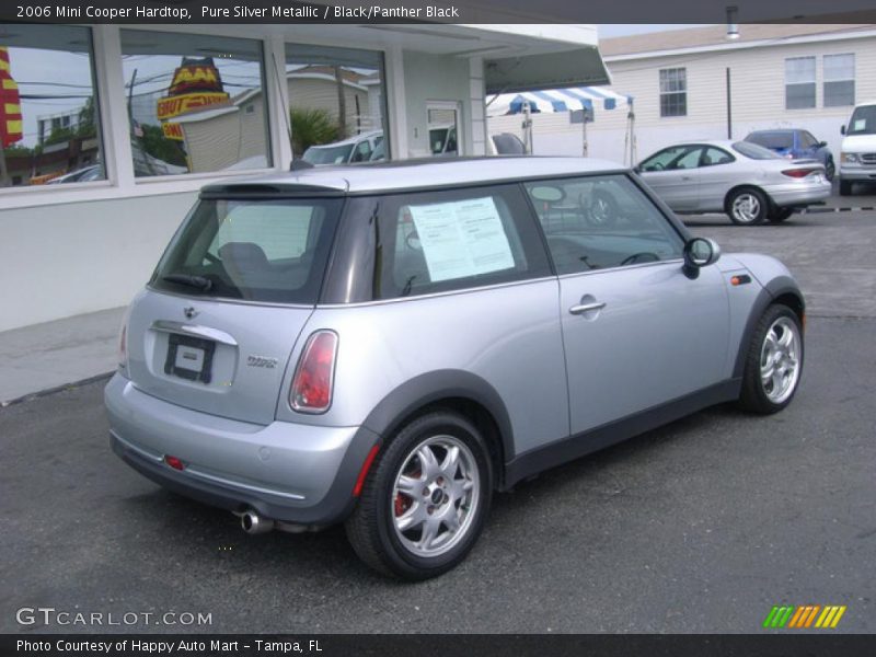 Pure Silver Metallic / Black/Panther Black 2006 Mini Cooper Hardtop