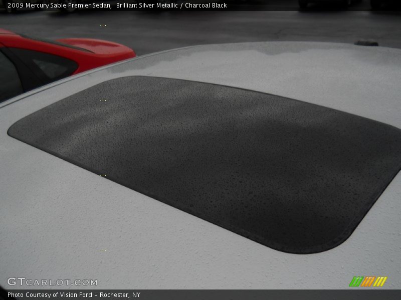 Brilliant Silver Metallic / Charcoal Black 2009 Mercury Sable Premier Sedan