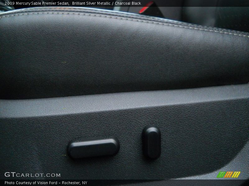 Brilliant Silver Metallic / Charcoal Black 2009 Mercury Sable Premier Sedan
