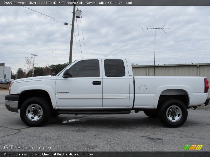 Summit White / Dark Charcoal 2005 Chevrolet Silverado 2500HD LS Extended Cab