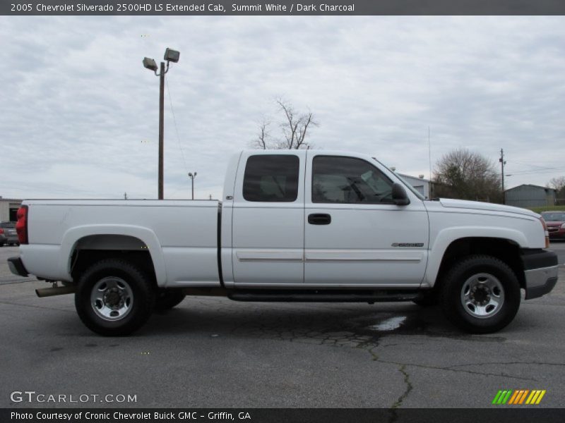 Summit White / Dark Charcoal 2005 Chevrolet Silverado 2500HD LS Extended Cab
