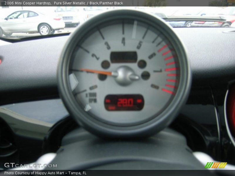 Pure Silver Metallic / Black/Panther Black 2006 Mini Cooper Hardtop