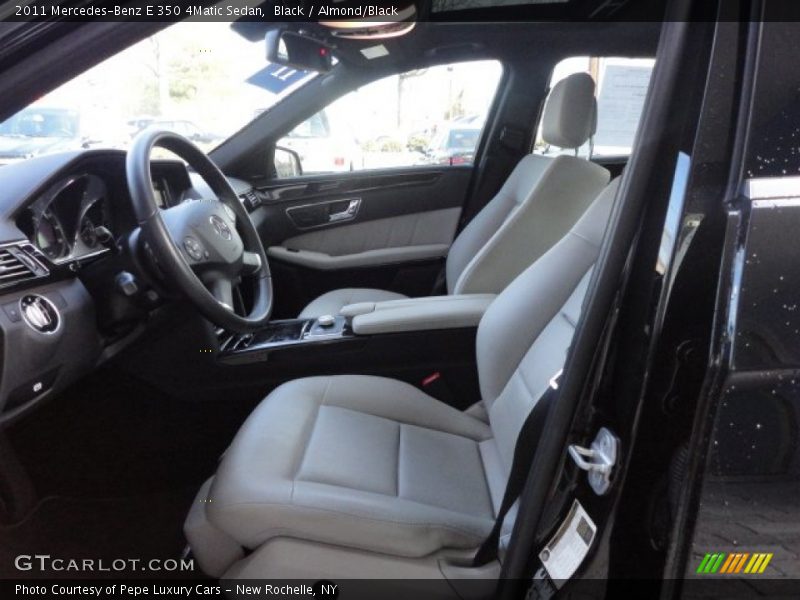 Black / Almond/Black 2011 Mercedes-Benz E 350 4Matic Sedan