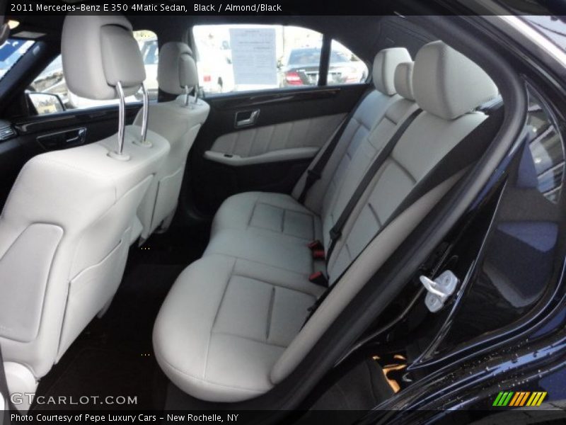 Black / Almond/Black 2011 Mercedes-Benz E 350 4Matic Sedan