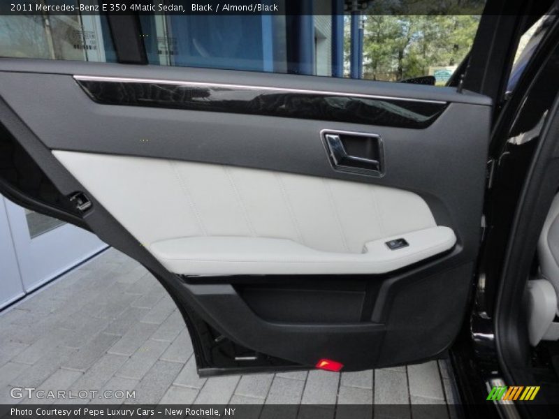 Black / Almond/Black 2011 Mercedes-Benz E 350 4Matic Sedan
