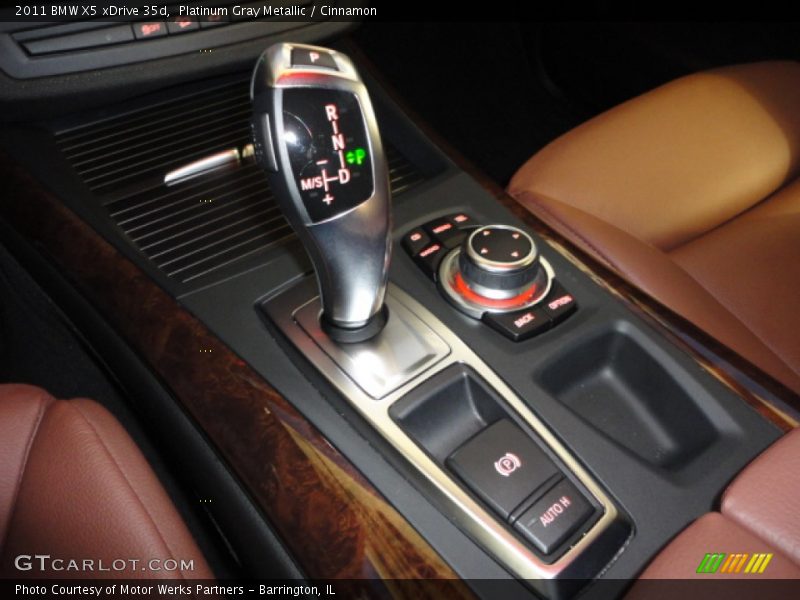 Platinum Gray Metallic / Cinnamon 2011 BMW X5 xDrive 35d