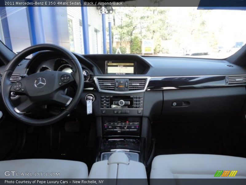 Black / Almond/Black 2011 Mercedes-Benz E 350 4Matic Sedan