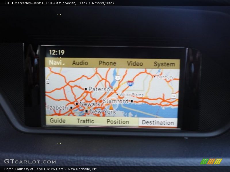 Black / Almond/Black 2011 Mercedes-Benz E 350 4Matic Sedan