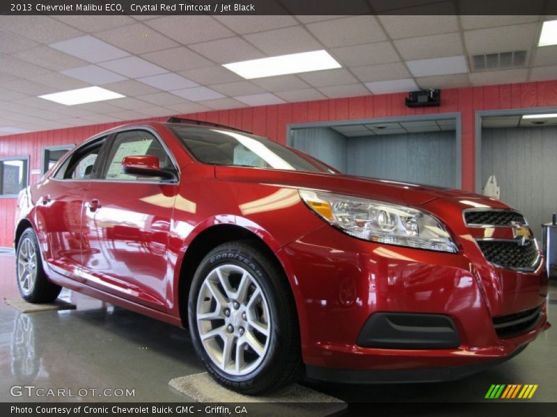 Crystal Red Tintcoat / Jet Black 2013 Chevrolet Malibu ECO