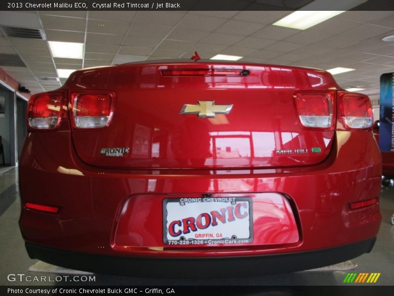Crystal Red Tintcoat / Jet Black 2013 Chevrolet Malibu ECO