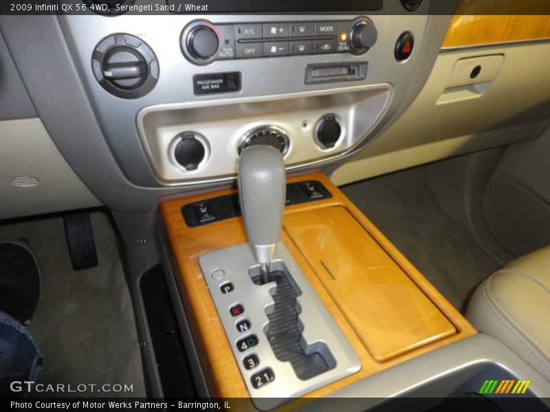 Serengeti Sand / Wheat 2009 Infiniti QX 56 4WD