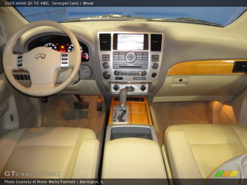 Serengeti Sand / Wheat 2009 Infiniti QX 56 4WD