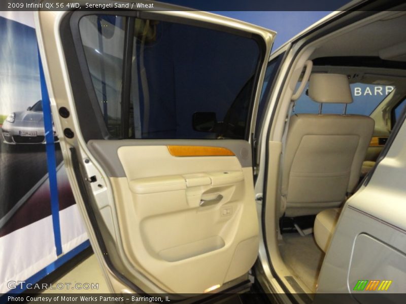 Serengeti Sand / Wheat 2009 Infiniti QX 56 4WD