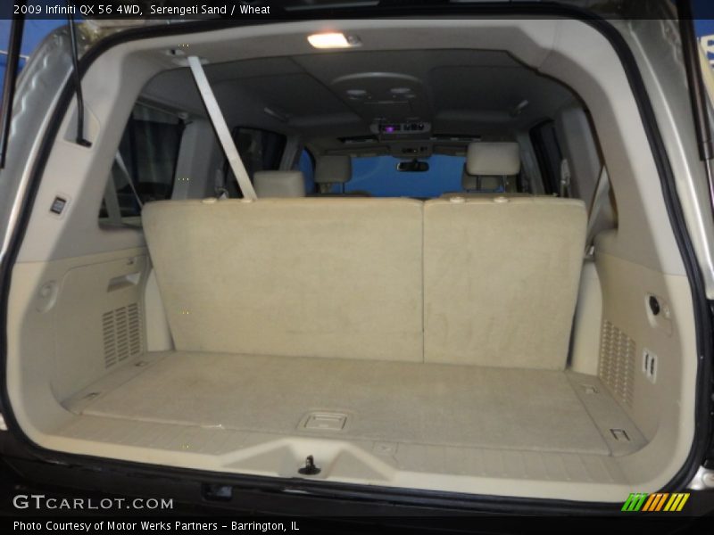 Serengeti Sand / Wheat 2009 Infiniti QX 56 4WD