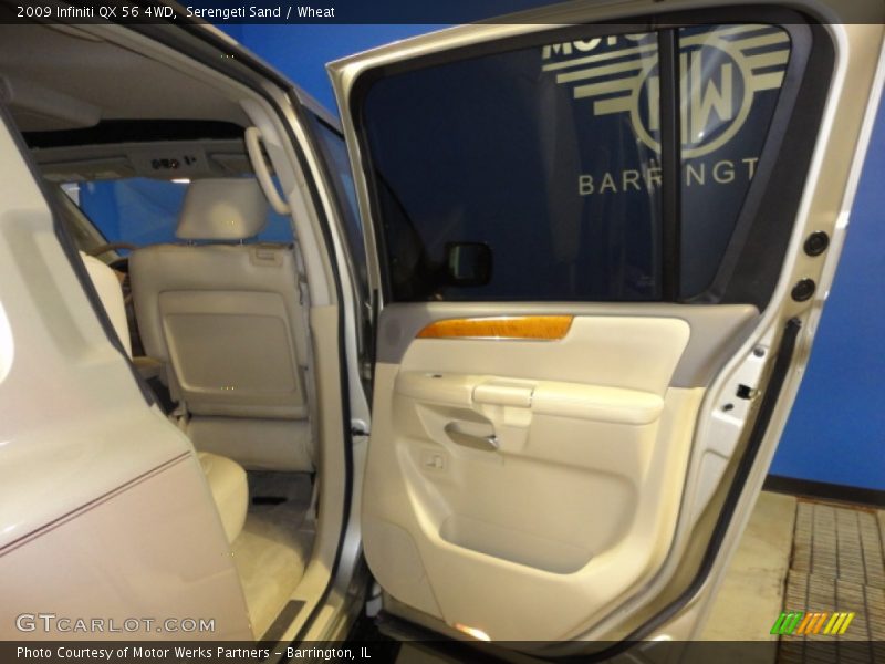 Serengeti Sand / Wheat 2009 Infiniti QX 56 4WD