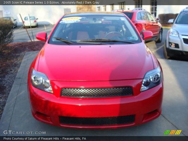 Absolutely Red / Dark Gray 2005 Scion tC Release Series 1.0 Edition