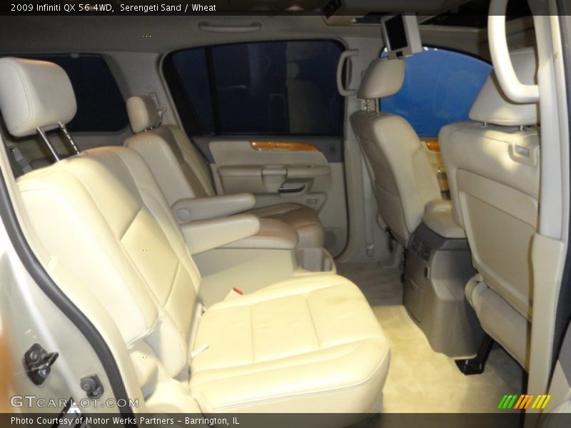 Serengeti Sand / Wheat 2009 Infiniti QX 56 4WD