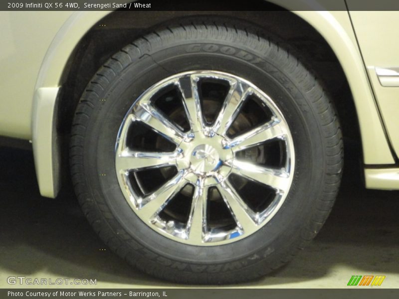 Serengeti Sand / Wheat 2009 Infiniti QX 56 4WD