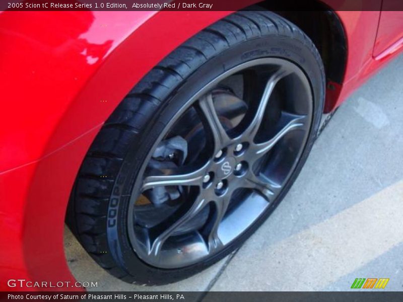 Absolutely Red / Dark Gray 2005 Scion tC Release Series 1.0 Edition