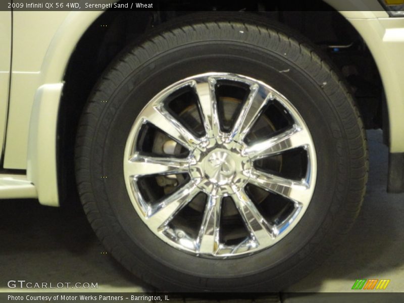 Serengeti Sand / Wheat 2009 Infiniti QX 56 4WD