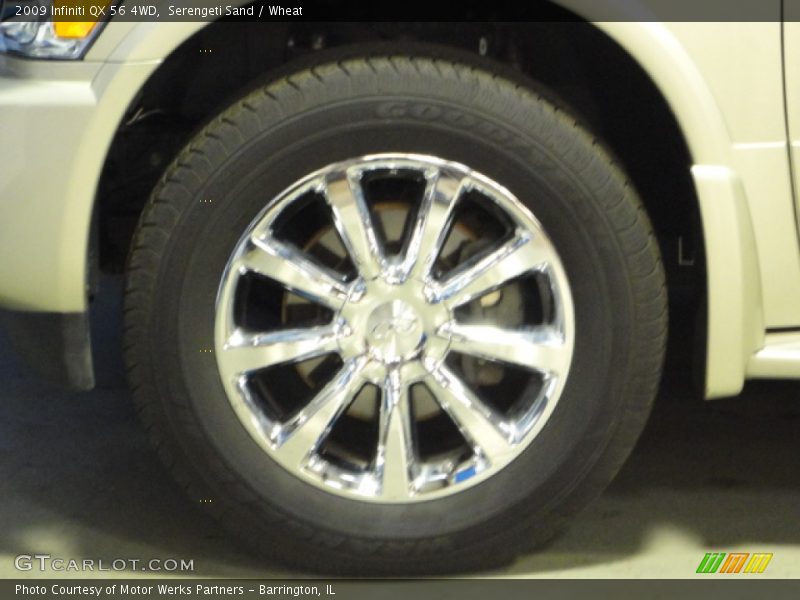 Serengeti Sand / Wheat 2009 Infiniti QX 56 4WD