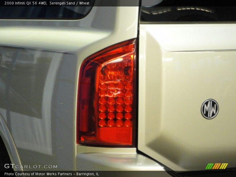 Serengeti Sand / Wheat 2009 Infiniti QX 56 4WD