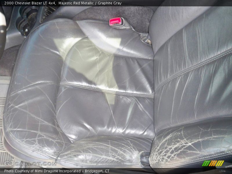 Majestic Red Metallic / Graphite Gray 2000 Chevrolet Blazer LT 4x4