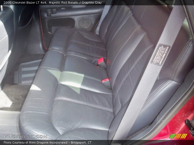 Majestic Red Metallic / Graphite Gray 2000 Chevrolet Blazer LT 4x4