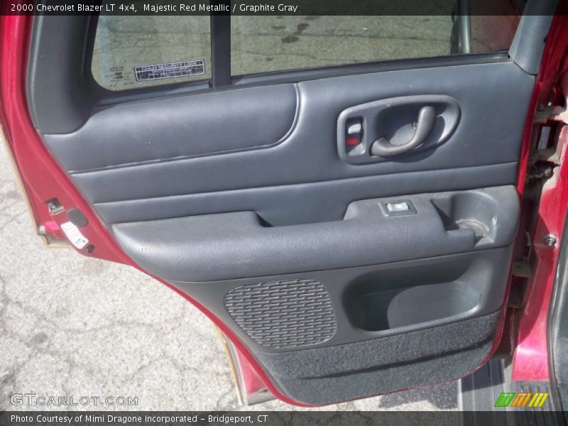 Majestic Red Metallic / Graphite Gray 2000 Chevrolet Blazer LT 4x4