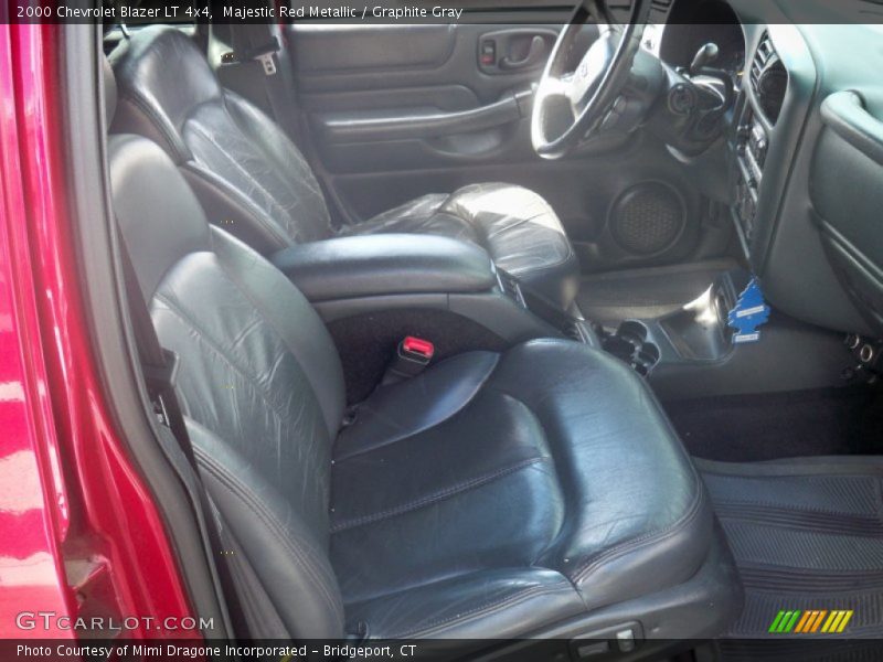 Majestic Red Metallic / Graphite Gray 2000 Chevrolet Blazer LT 4x4